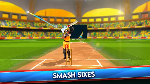Скриншот 1 — Stick Cricket Clash