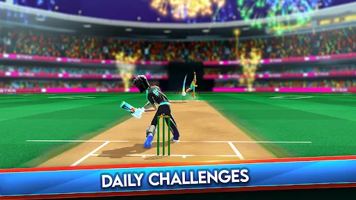 Скриншот 3 — Stick Cricket Clash