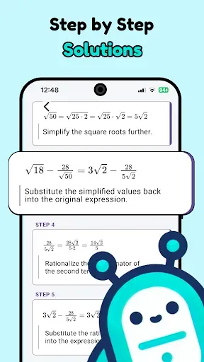 Скриншот 5 — Приложение по математике