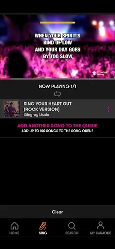 Скриншот 3 — MicMe Karaoke by Stingray