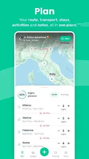 Скриншот 1 — Stippl: The Travel Planner