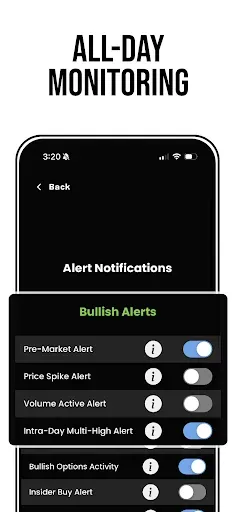 Скриншот 4 — StockNanny: Stock Alert & News