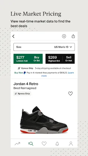 Скриншот 5 — StockX - Sneakers and Apparel