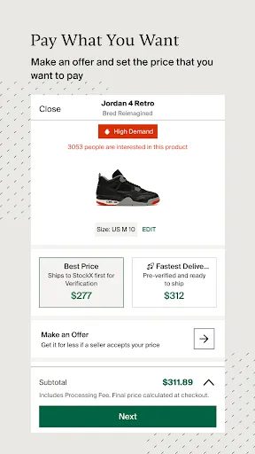 Скриншот 6 — StockX - Sneakers and Apparel