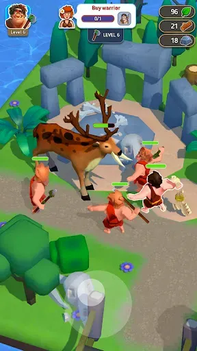 Скриншот 1 — Stone Age SurvivalーTribal Game