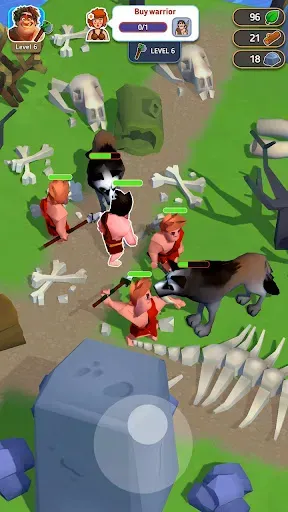Скриншот 2 — Stone Age SurvivalーTribal Game
