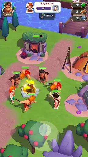 Скриншот 3 — Stone Age SurvivalーTribal Game