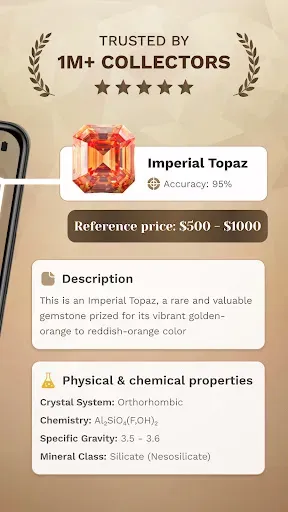 Скриншот 2 — Stone Identifier Rock Scanner