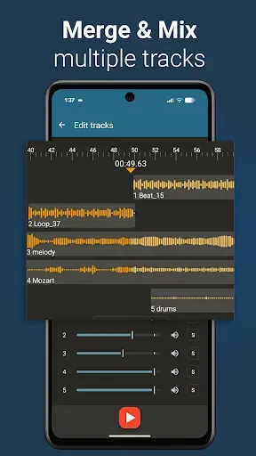 Скриншот 4 — Up Tempo: Pitch, Speed Changer