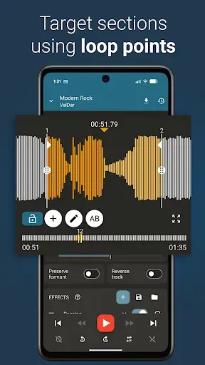 Скриншот 5 — Up Tempo: Pitch, Speed Changer