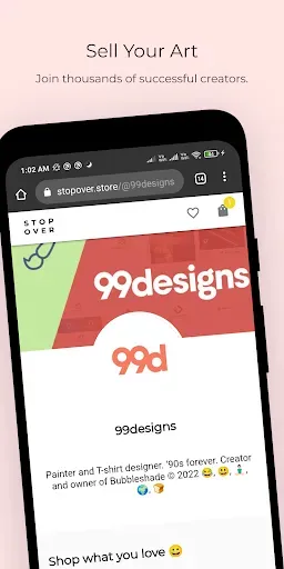 Скриншот 5 — Stopover: Design. Shop. Sell.
