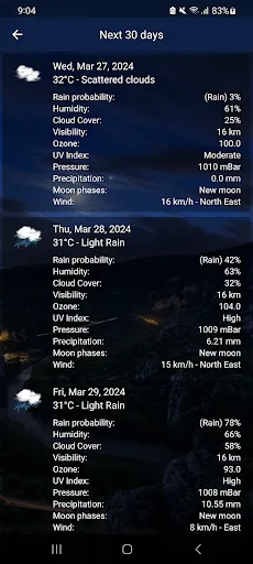 Скриншот 6 — Weather Real-time Forecast