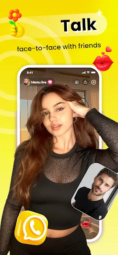 Скриншот 4 — Memu Live - Meet & Video Chat