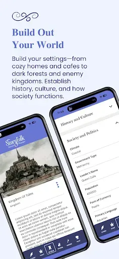 Скриншот 5 — Storyfolk Novel Planner App