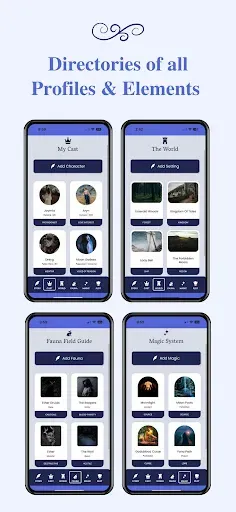 Скриншот 7 — Storyfolk Novel Planner App