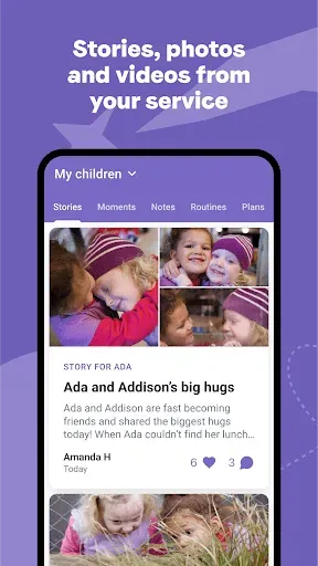 Скриншот 2 — Storypark for Families