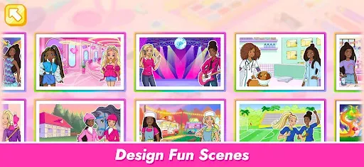 Скриншот 4 — Barbie Color Creations