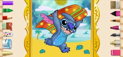Скриншот 3 — Disney: мир раскрасок