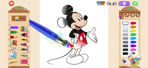 Скриншот 7 — Disney: мир раскрасок