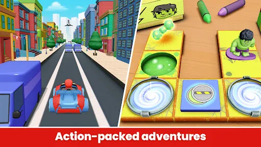 Скриншот 2 — Marvel HQ: Kids Super Hero Fun