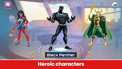 Скриншот 3 — Marvel HQ: Kids Super Hero Fun