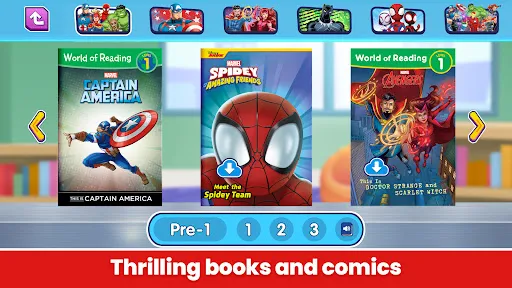 Скриншот 5 — Marvel HQ: Kids Super Hero Fun