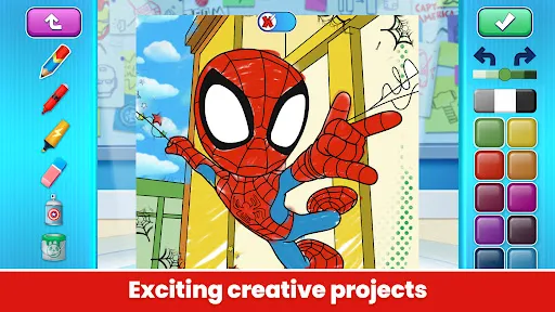 Скриншот 6 — Marvel HQ: Kids Super Hero Fun