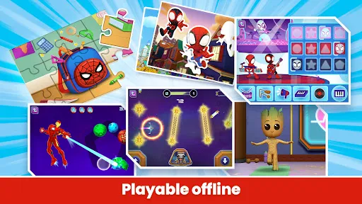 Скриншот 7 — Marvel HQ: Kids Super Hero Fun