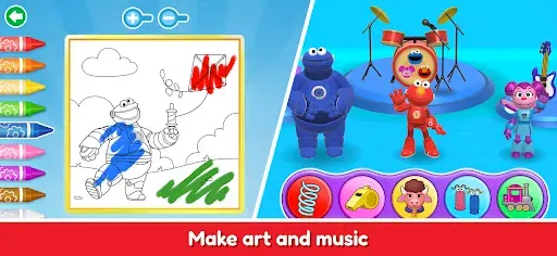 Скриншот 3 — Sesame Street Games Club