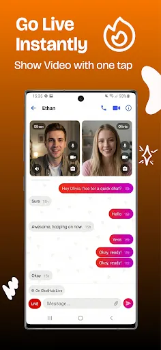 Скриншот 2 — Chathub App Video Chat NoLogin