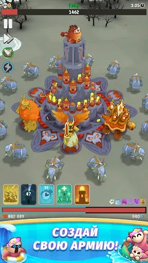 Скриншот 2 — North Tower - Merge TD Defense