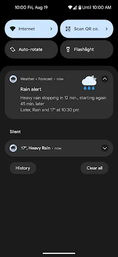 Скриншот 6 — Weather + Forecast