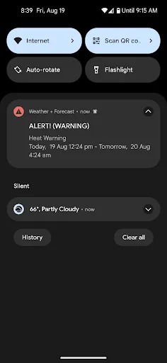 Скриншот 7 — Weather + Forecast