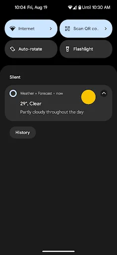 Скриншот 8 — Weather + Forecast