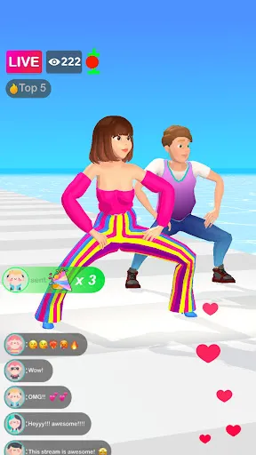 Скриншот 1 — Streamer Rush: Dress & Impress