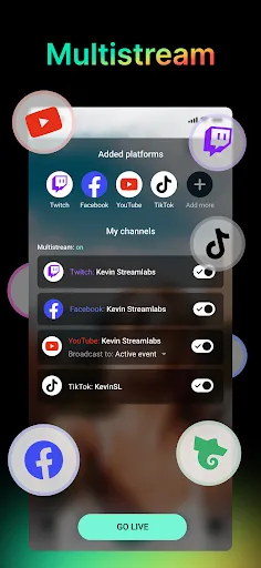 Скриншот 3 — Streamlabs: Live Streaming