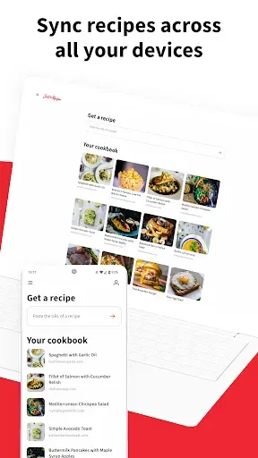 Скриншот 4 — Just the Recipe: Recipe Keeper