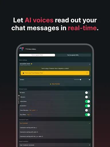 Скриншот 5 — TikFinity Mobile - Alerts&TTS