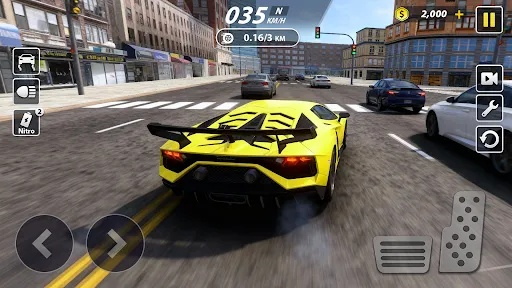 Скриншот 1 — Car Driving City: StreetPro