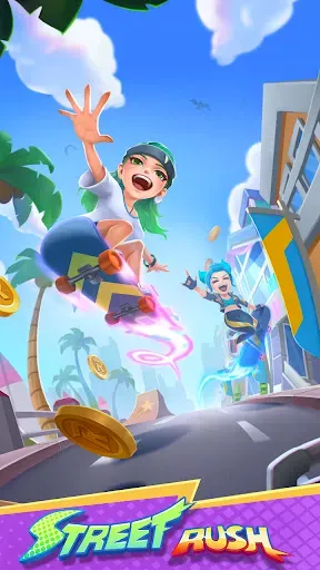 Скриншот 1 — Street Rush - Running Game