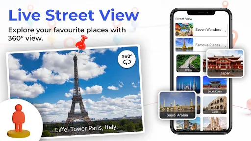Скриншот 2 — Street View Map Navigation App