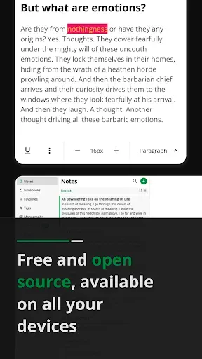 Скриншот 7 — Notesnook Secure Private Notes