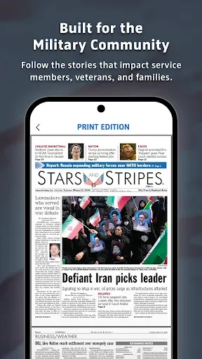 Скриншот 7 — Stars & Stripes: Military News