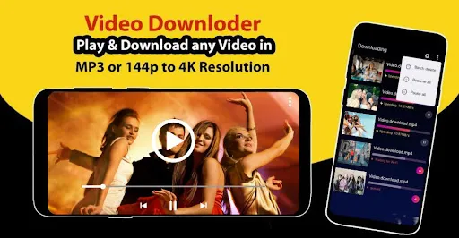 Скриншот 1 — Snaptub-è Video Downloader
