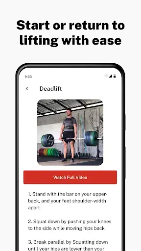 Скриншот 4 — Stronglifts 5x5 Workout