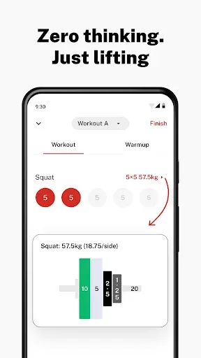 Скриншот 7 — Stronglifts 5x5 Workout