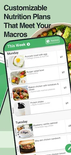 Скриншот 2 — StrongrFastr Meal & Gym Plans