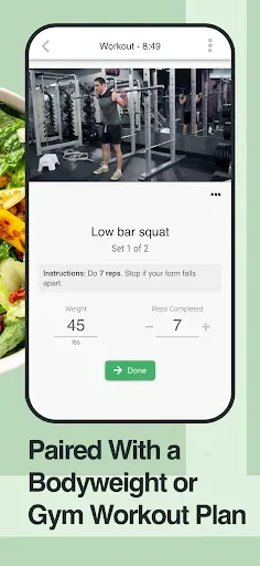 Скриншот 3 — StrongrFastr Meal & Gym Plans