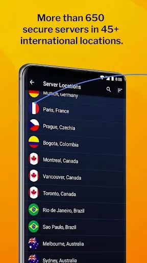 Скриншот 5 — StrongVPN - Fast, Private VPN