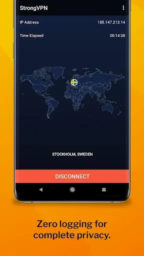Скриншот 7 — StrongVPN - Fast, Private VPN